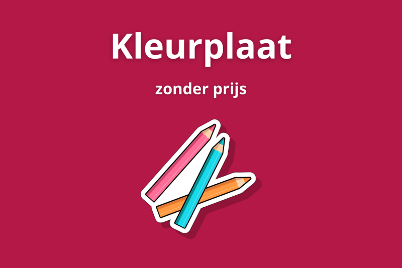 Kleurplaat Zonder Prijs