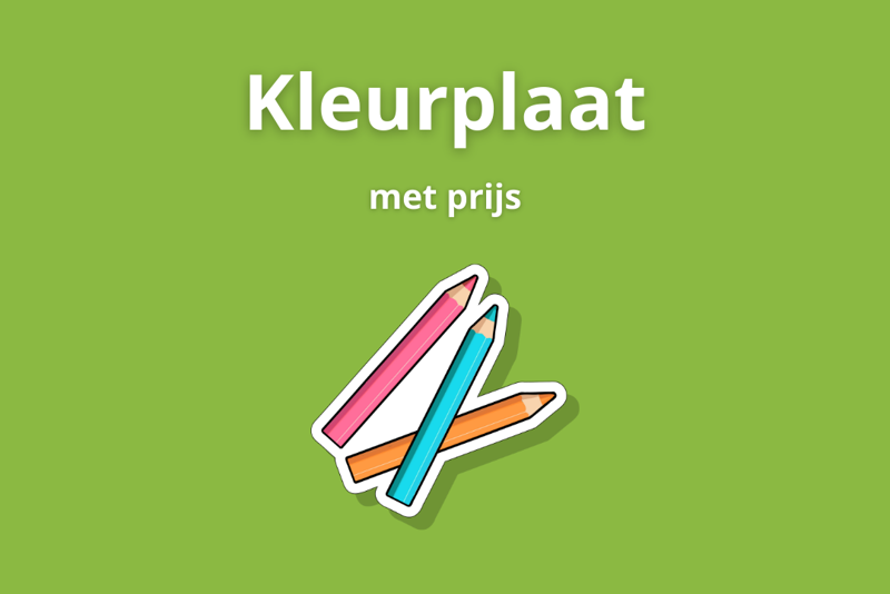 Kleurplaat Met Prijs