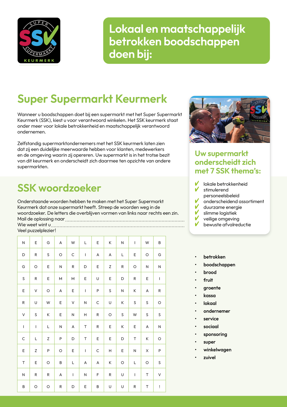 SSK Flyer Woordzoeker