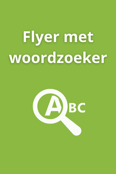 Flyer Met Woordzoeker (1)