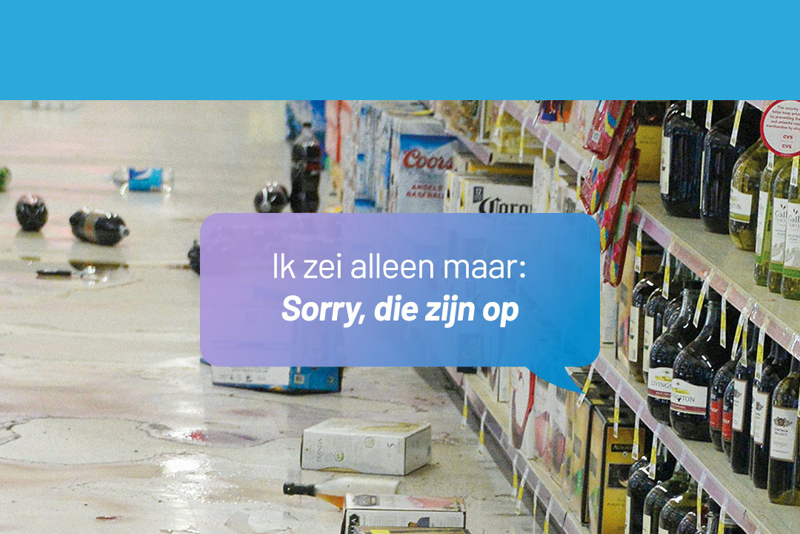 1. Sorry, Die Zijn Op